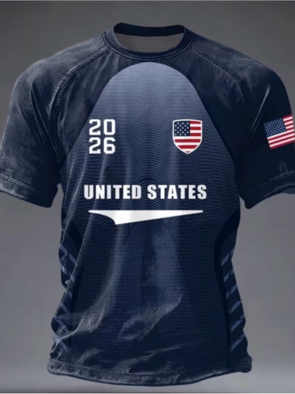 United States Men's Navy Graphic Jersey Pre-order